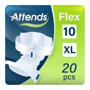 ATTENDS FLEX 10 XLARGE PKT/20