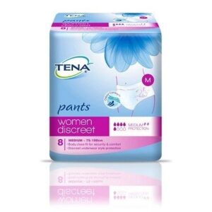 TENA PANTS WOMEN DISCREET MEDIUM PAC8