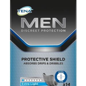 TENA MEN BLK PROTECTIVE SHIELD PAC14