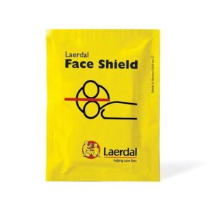 RESUSITATION FACE SHIELD LATEX FREE