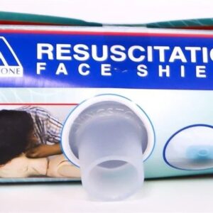 RESUSCITATION FACE SHIELD LATEX FREE