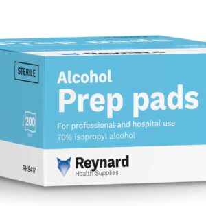 70% Alcohol Prep Pads (6cm x 6cm)