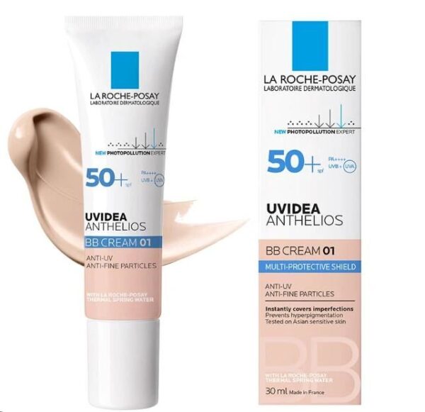 UVIDEA ANTHELIOS TINTED BB CREAM SPF 50+ 30ML 01 Light