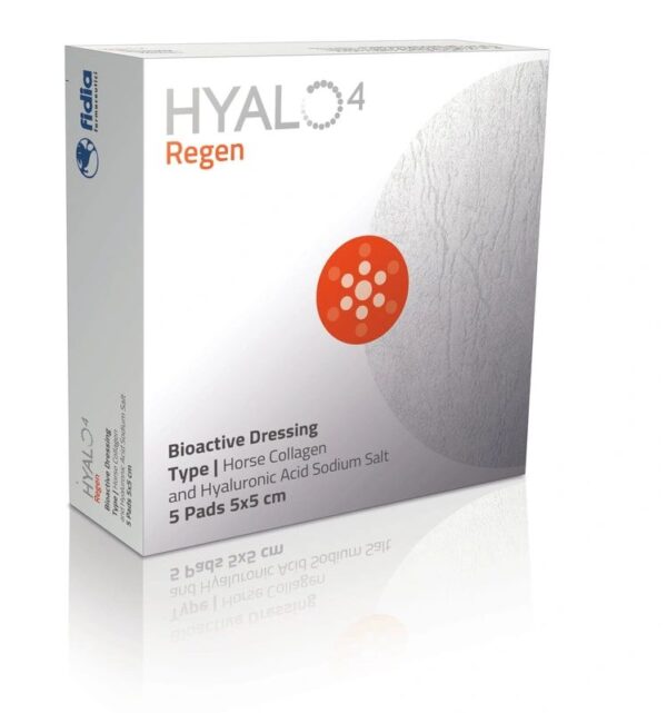 HYALO 4 REGEN PAD 5 CM x 5 CM BOX 5