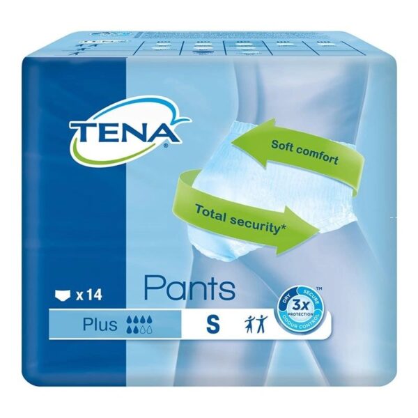 TENA PANTS PLUS SMALL 14S