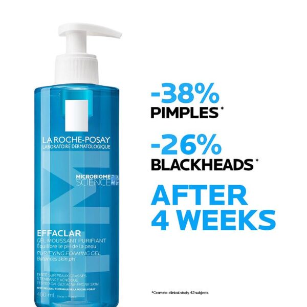 LA ROCHE-POSAY EFFACLAR+M FOAMING GEL 400ML