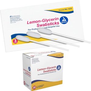 LEMON & GLYCERINE SWABS 3's 25 BOX